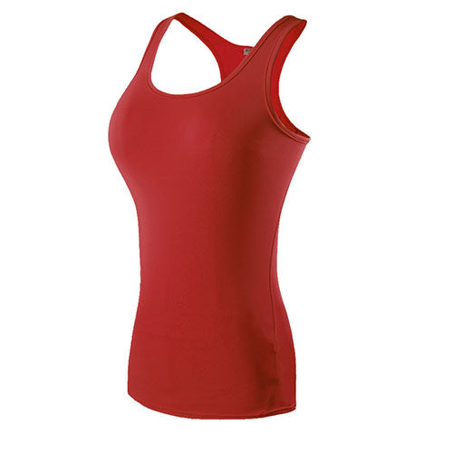 Ruby Red Quick Free Flow Tank Top