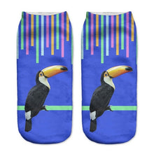 Pelican Brief Low Cut 3D Printed Ankle Socks