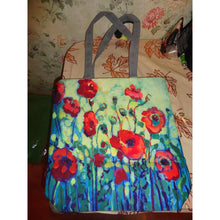 Meadow Printed Canvas Fashion Tote Bag